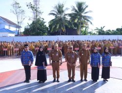 Peserta Apel Keluhkan Suara Sound System Tak Terdengar, Saat Apel Pagi di Kantor Bupati Takalar