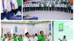 Bupati dan Wabup Takalar Hadiri Muskerwil Partai PKB