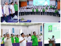 Bupati dan Wabup Takalar Hadiri Muskerwil Partai PKB