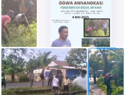 Jipang Bersih dan Nyaman, Bukti Nyata Implementasi Program 100 Hari Kerja Bupati Gowa