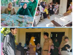 Kades Jipang dan Ketua PKK Turun Langsung Pantau Pemberian Makanan Tambahan untuk Ibu Hamil dan Balita