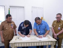 Wujudkan Takalar Berbasis Digital, Bupati Saksikan Penandatanganan Mou Antara PAM Tirta Panrannuangku dengan PT. Mitra Kasih Perkasa 