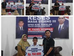 M. Fadel Achmad dan H. Achmad Se’re Berhasil Perjuangkan Kartu PIP untuk Ratusan Siswa di Takalar