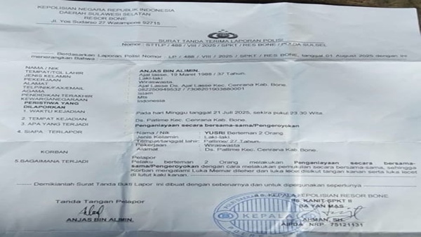 Polres Bone Diduga Sengaja Mengulur Kasus, Keluarga Korban Geram