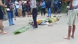 Nyawa Melayang di Jalan Sempit Tanralili, Dump Truk Hantam Motor Berboncengan