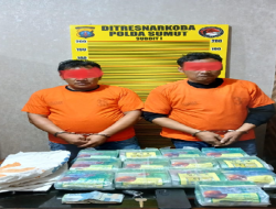Upaya Selundupkan Sabu ke Palembang Digagalkan, Dua Nelayan Meringkuk di Sel