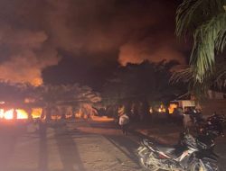 Malam Ricuh di PT Barapala, Alat Berat dan Mess Dibakar Massa