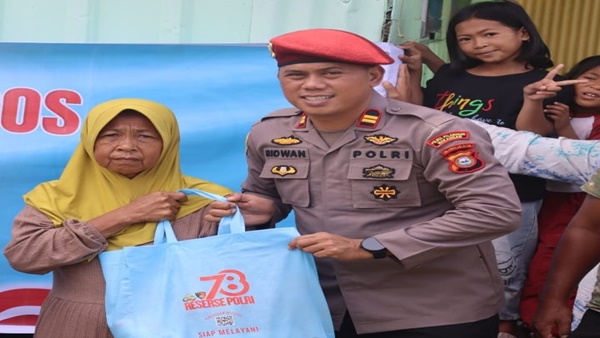 HUT Reserse Disulap Jadi Festival Kebaikan, Warga Maros Kaget!