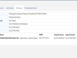 Bau Pinjam Bendera Menyengat, Proyek Pendidikan di Takalar Disorot