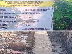 Proyek Drainase DAU 2025 di Galesong Disinyalir Bermasalah, APH Didesak Turun