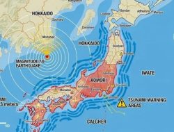 Gempa Dahsyat 7,6 Terjadi di Aomori, Warga Diimbau Waspada Tsunami