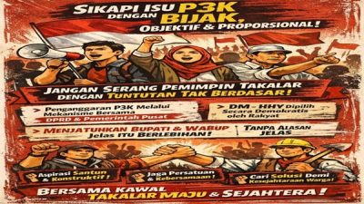 Aktivis Takalar Nilai Desakan Mundur Bupati–Wabup Tak Berdasar