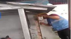 Satpol-PP Kawal Pembongkaran Meteran Listrik PK5, Pedagang Gowa Melawan