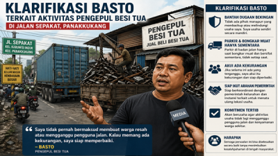 Isu Bekingan Mencuat, Basto Tegas: Tidak Ada yang Membackup Usaha Saya