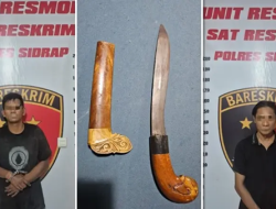 Sadis! Dua Preman Bersenjata Badik Peras Korban di SPBU Sidrap