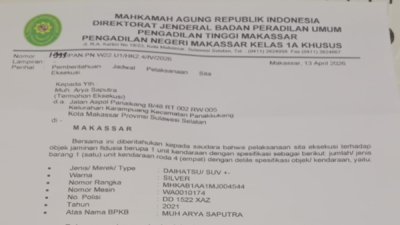 Sisa Utang Tinggal Puluhan Juta, Debitur Pertanyakan Dasar Eksekusi