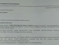 Kasus Mengendap, Kepercayaan Ambruk! Kapolres Bone Dihujani Somasi