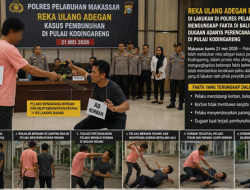 Darah Tumpah di Kodingareng, Rekonstruksi Ungkap Dugaan Pembunuhan Sudah Dirancang