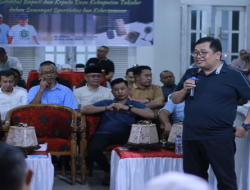 Bupati Takalar Hadiri Turnamen Domino Antar Kepala Desa, Suasana Penuh Keakraban