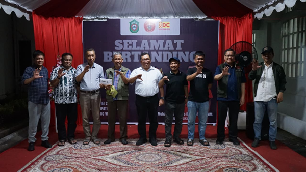 Turnamen Domino “Road to HBH 2027” Meriah Digelar di Rumah Jabatan Bupati Takalar
