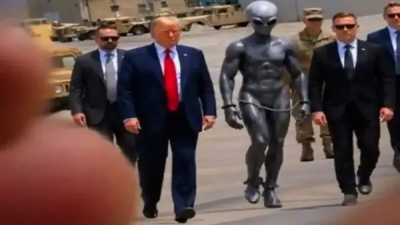 Trump Pamer “Bestie Alien” di Media Sosial, Warganet Auto Salah Fokus