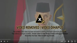 Komdigi Turunkan Video Amien Rais soal ‘Skandal Istana’, Kini Tak Lagi Tersedia
