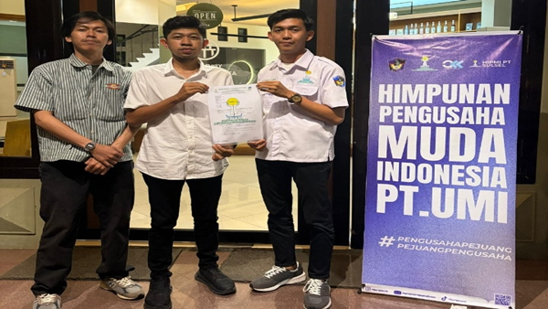 Bawa Misi Kolaborasi dan Digitalisasi, Ersan Satya Siap Pimpin HIPMI PT UMI
