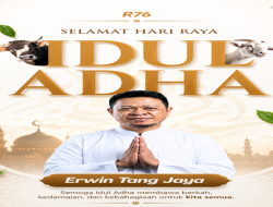 Erwin Tang Jaya Banjir Pujian! Ucapan Idul Adhanya Disebut Penuh Makna dan Kepedulian