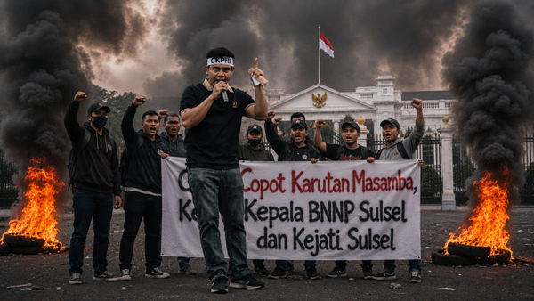 GKPHI Guncang Kasus Narkoba Sulsel, Kepala Rutan Masamba hingga BNNP Diminta Dicopot