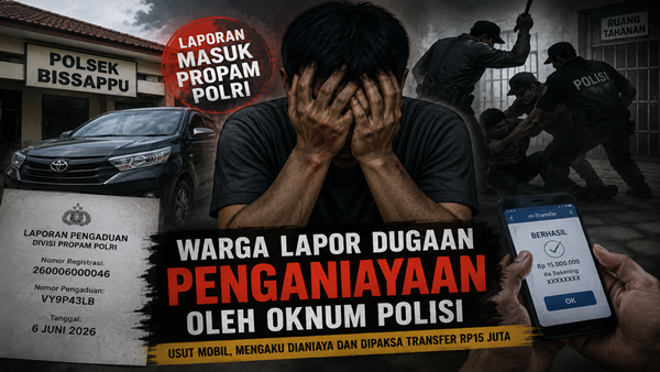 Lapor Propam, Warga Jeneponto Beberkan Dugaan Penganiayaan dan Transfer Paksa Rp15 Juta