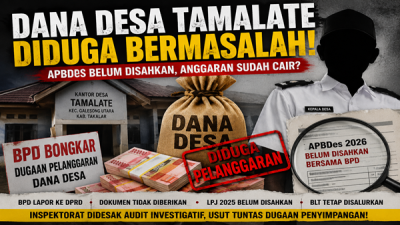 APBDes Diduga Belum Sah, Dana Desa Tamalate Tetap Dicairkan