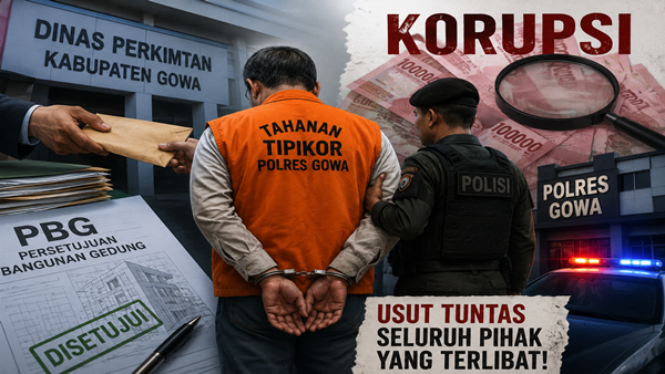 Kasus PBG Gowa Memanas, Penyidik Didorong Kejar Kaki Tangan Tersangka