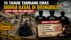 Belasan Tahun Beroperasi, Dugaan Mafia Tambang Emas di Gowa Minta Diusut Tuntas