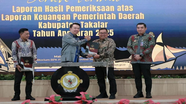 LKPD 2025 Dinyatakan Wajar, Takalar Kembali Raih Opini WTP dari BPK