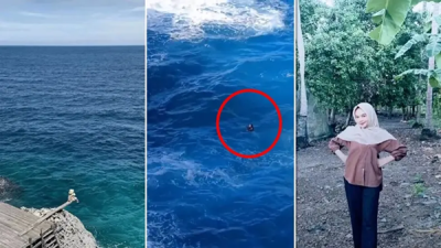 Berfoto di Bibir Tebing Apparalang, Siswi SMA Terjatuh ke Laut Setelah Dihantam Ombak