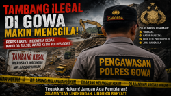 Tambang Ilegal Tak Tersentuh, Kapolda Sulsel Didesak Turun Tangan