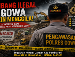 Tambang Ilegal Tak Tersentuh, Kapolda Sulsel Didesak Turun Tangan