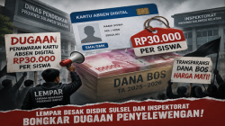 LEMPAR Siap Demo, Soroti Dugaan Penawaran Kartu Absen Digital Rp30 Ribu per Siswa Didanai BOS