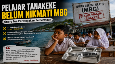 Di Saat Daerah Lain Menikmati MBG, Pelajar Tanakeke Masih Gigit Jari