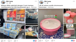 Handbody Diduga Ilegal Beredar Bebas, Ditreskrimsus Polda Sulsel Diminta Bertindak