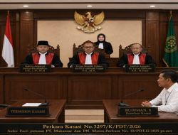 Menunggu Sidang “Wakil Tuhan” di MA RI atas Perkara 10/PDT.G/2025 dan Kasasi 3297/K/PDT/2026