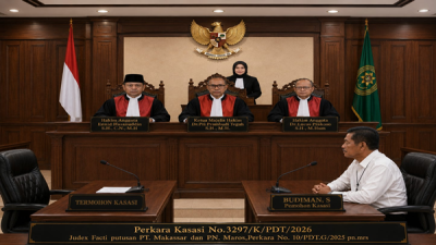 Menunggu Sidang “Wakil Tuhan” di MA RI atas Perkara 10/PDT.G/2025 dan Kasasi 3297/K/PDT/2026