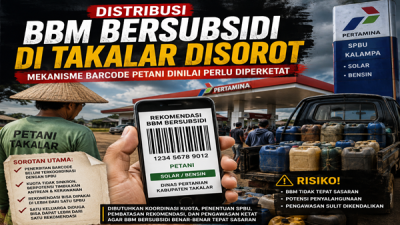 Distribusi BBM Bersubsidi Takalar Dalam Sorotan, Pengawasan Barcode Didesak Diperketat