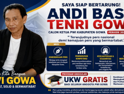 Pertarungan Ketua PWI Gowa Dimulai! Andi Baso Tenri Muncul dengan Janji UKW Tanpa Biaya