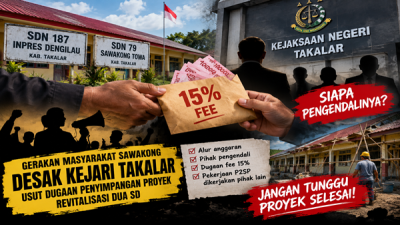 Dugaan Fee 15 Persen Guncang Proyek Revitalisasi Dua SD Takalar