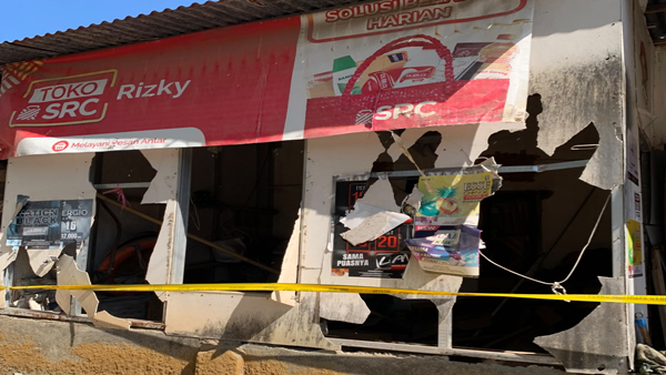 Aksi Brutal di Laikang, Rumah dan Tempat Usaha Warga Porak-poranda, Rugi Rp100 Juta
