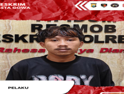 Diduga Pukul Lansia 65 Tahun, Rais Diciduk Unit URC Polresta Gowa