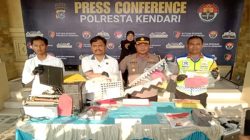 Sindikat Pemalsu STNK di Kendari Dibongkar, Duit Haram Mengalir ke Sabu dan Judi Online