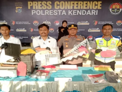 Sindikat Pemalsu STNK di Kendari Dibongkar, Duit Haram Mengalir ke Sabu dan Judi Online