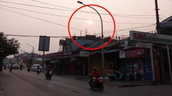 Langit Makassar “Diselimuti Racun”, Kabut Asap Karhutla Bikin Warga Waspada